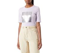 s.Oliver Women's 2114767 T-Shirt, Lilac 47D1, 32