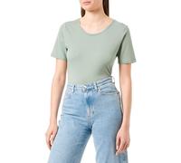 s.Oliver Women's 2136800 Short-sleeved T-shirt, Green, 14