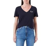s.Oliver Women's 2139404 Short-sleeved T-shirt, Blue, 8