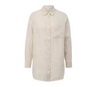 s.Oliver Women's 2146738 Linen Blouse Long Sleeve, Beige, 16