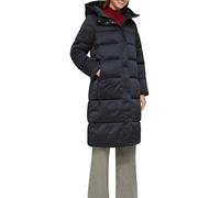 s.Oliver Women's 2151308 Puffer Coat in Satin Look, Navy, 20