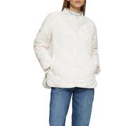 s.Oliver Women's 2160411 Quilted Jacket, White, 14