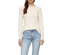 s.Oliver Women's 2160850 Long-Sleeved T-Shirt, Beige, 14