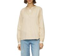s.Oliver Women's 2161031 Long Sleeve Blouse, Beige, 18