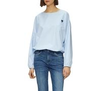 s.Oliver Women's 2161033 Long Sleeve Blouse, Blue, 16