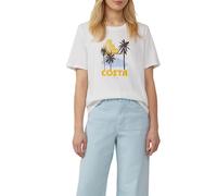 s.Oliver Women's 2174212 T-Shirt, White, 10