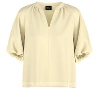 s.Oliver Women's 2179096 Blouse with Puff Sleeves (Pack of 1), Yellow, 10