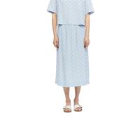 s.Oliver Women's 2179252 Midi Skirt with All-Over Print, lightblue, 8