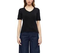 s.Oliver Women's 2179331 T-Shirt, V-Neck, Slim Fit (Pack of 1), Black, 18