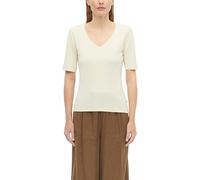 s.Oliver Women's 2179331 T-Shirt, V-Neck, Slim Fit (Pack of 1), Brown, 12