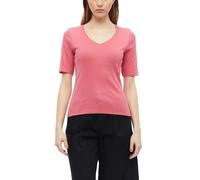 s.Oliver Women's 2179331 T-Shirt, V-Neck, Slim Fit (Pack of 1), Pink, 14