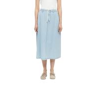 s.Oliver Women's 2179826 Midi Denim Skirt, Blue, 10