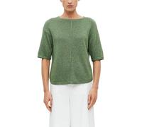 s.Oliver Women's 2180603 Pullover with Glitter Yarn (Pack of 1), Green, XL