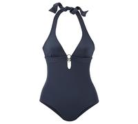 s.Oliver Women's 264893 One Piece Swimsuit, Dark Blue, 36 / A