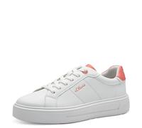 s.Oliver Women's 5-23635-42 Sneaker, White Coral, 4.5 UK