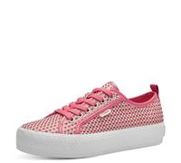 s.Oliver Women's 5-23650-42 Sneaker, Fuxia Comb, 6 UK