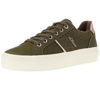 s.Oliver Women's 5-23663-41 Sneaker, Khaki, 6.5 UK