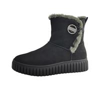 s.Oliver Women's 5-26418-41 Snow Boot, Black, 6 UK