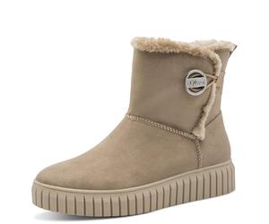 s.Oliver Women's 5-26418-41 Snow Boots, Taupe 1, 42 EU