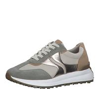s.Oliver Women's 5-5-23639-30 Sneaker, Cream Green, 7.5 UK