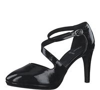 s.Oliver Women's 5-5-24401-20 Pump, Black Black Patent, 6.5 UK