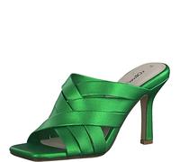 s.Oliver Women's 5-5-27205-20 Heeled Sandal, Green Met, 6.5 UK