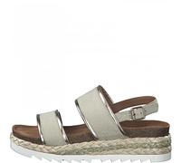 s.Oliver Women's 5-5-28702-28 Flat Sandal, Pistachio, 5.5 UK