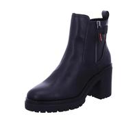 s.Oliver Women's Ankle Boots with Heel with Zip Vegan, black, 42 EU