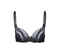s.Oliver Women's BH Push Up Bra, Black/Grey, 38C