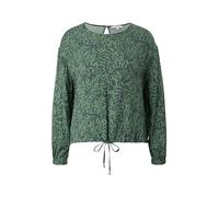 s.Oliver Women's Blouse with Drawstring, Green, 40, Green, 14