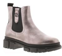 S Oliver Womens Boots Ankle Odelia Elasticated silver UK Size