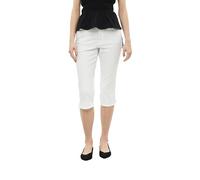 s.Oliver Women's Capri Jeans, Slim Fit 2180975, White, 10