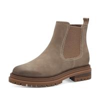 s.Oliver Women's Chelsea Boots Elegant Vegan, Taupe, 7 UK
