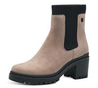 s.Oliver Women's Chelsea Boots with Block Heel Vegan, taupe, 8 UK