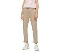 s.Oliver Women's 2161340 Chinos with Belt, Sandstone, 16