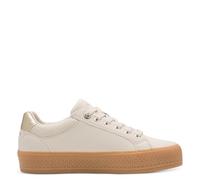 s.Oliver Women's Damen Sneaker Low 5-23600-42, Cream, 5 UK