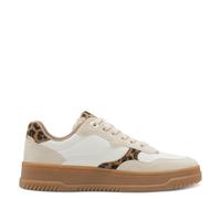 s.Oliver Women's Damen Sneaker Low 5-23632-45, Beige Leo, 6 UK