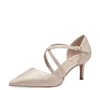 s.Oliver Women's Elegant Pointed Toe Pumps with Straps, Rose, 7 UK