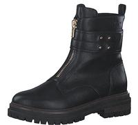 s.Oliver Womens Faux Leather Zipper Ankle Boots, black, 6 UK