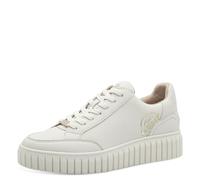 s.Oliver Women's Flat Low Top Vegan Trainers, Nude, 8 UK