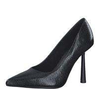 s.Oliver Women's High Heel Pointed Pumps, Black Metallic, 7 UK