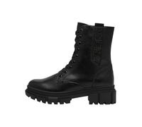 s.Oliver Women's Lace Boot Flat 5-25231-45 Ankle Boots, Black glitter, 6 UK