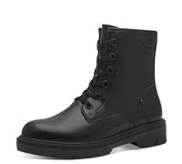 s.Oliver Women's Lace Boot Flat 5-25241-43 Ankle Boots, Black Nappa, 37 EU, Black (Black Nappa), 5 UK