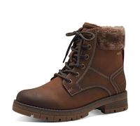 s.Oliver Women's Lace Boot Flat 5-26227-43 Snow, Cognac, 7.5 UK