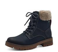 s.Oliver Women's Lace Boot Flat 5-26227-43 Snow, Navy, 6 UK
