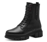 s.Oliver Women's Lace-Up Boots No Heel with Zip Vegan, black, 7 UK