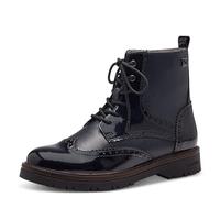 s.Oliver Women's Lace-Up Boots No Heel with Zip Vegan, navy, 6 UK