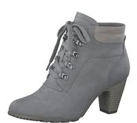 s.Oliver Women's Lace-Up Boots with Heel, Elegant, Comfortable, gray, 4.5 UK