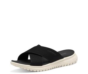 s.Oliver Women's Lightweight Mules with Chunky Sole, Black, 7 UK