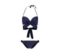 s.Oliver Women's LMH-209 Bikini Set, Navy,